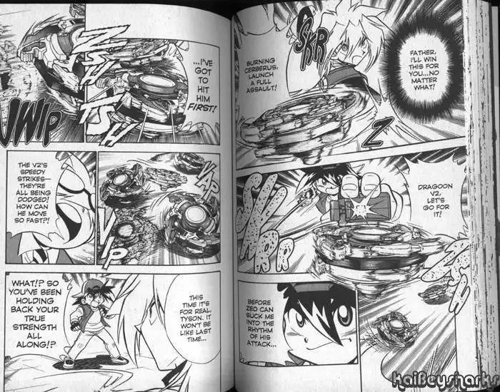 Bakuden Shoot Beyblade Chapter 9.3 4